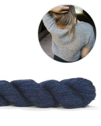 Chloe Tee von Woodlandsknits mit Pinta von Pascuali 15