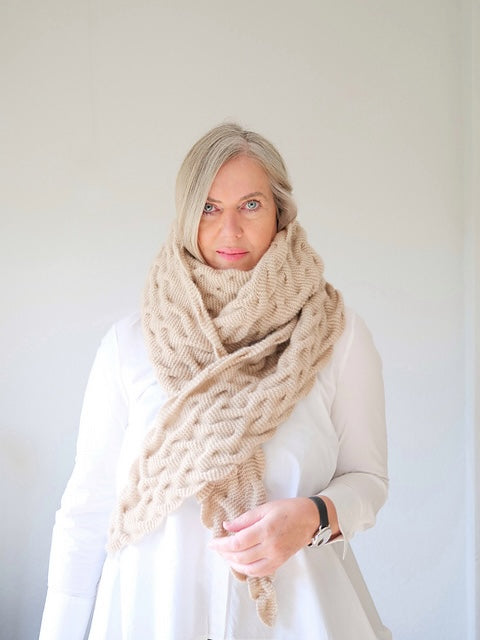 ChrisBerlin Focaccia Shawl mit Bio Cashmere 6/28 von Pascuali 1