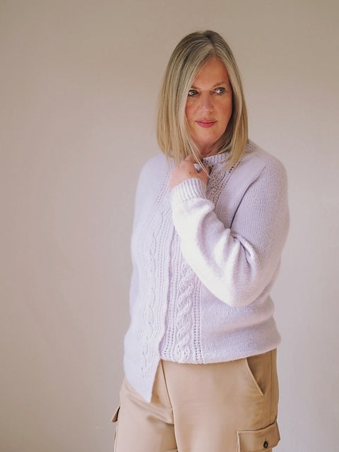 ChrisBerlin, Lilac Cardigan, Farbe: krokus 1