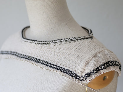 Lotte Tee | maritime Streifen aus Line von Sandnes Garn
