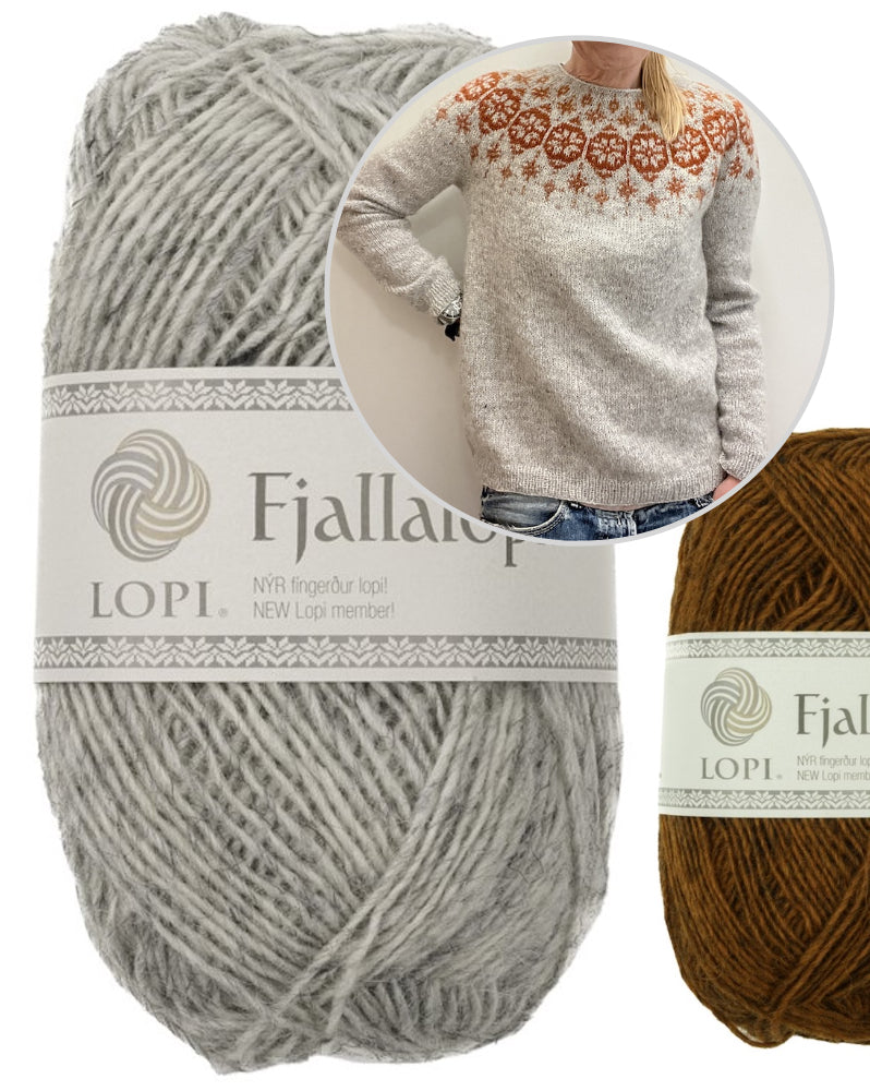 Isabell Kraemer Christmas Belle mit Fjallalopi von Lopi Island 8