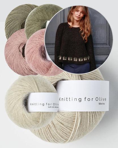Christmas Morning Blouse von Knitting for Olive mit Merino und Soft Silk Mohair von Knitting for Olive 13