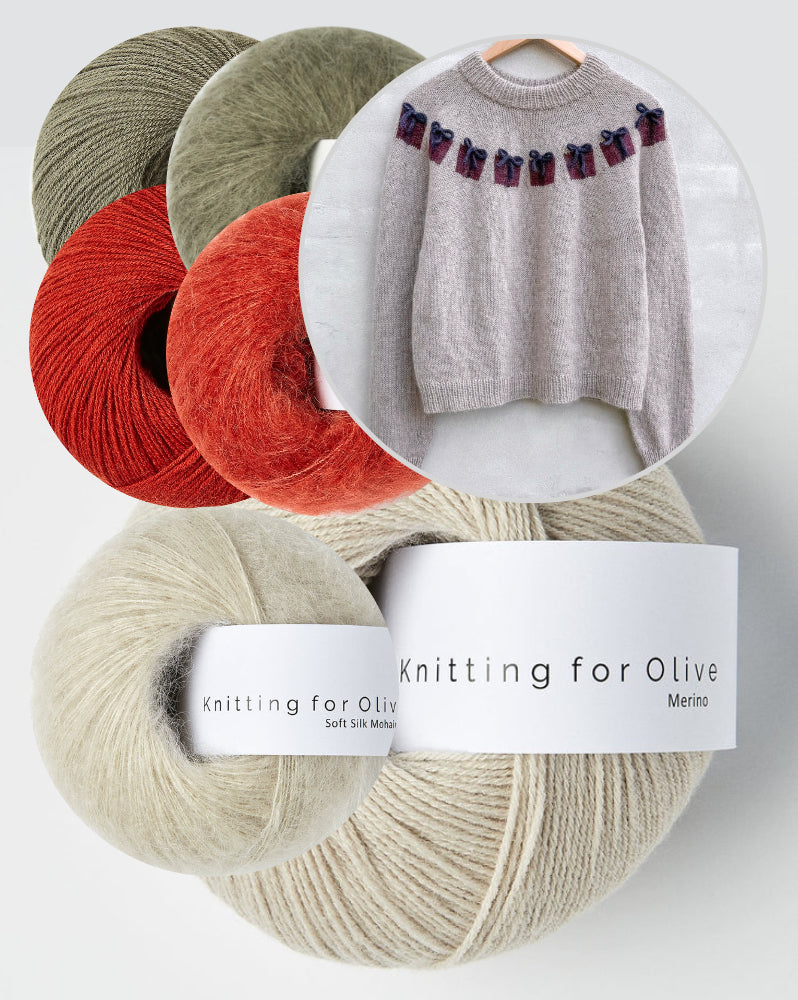 Knitting for Olive Christmas Morning Sweater mit Merino und Soft Silk Mohair von Knitting for Olive 11