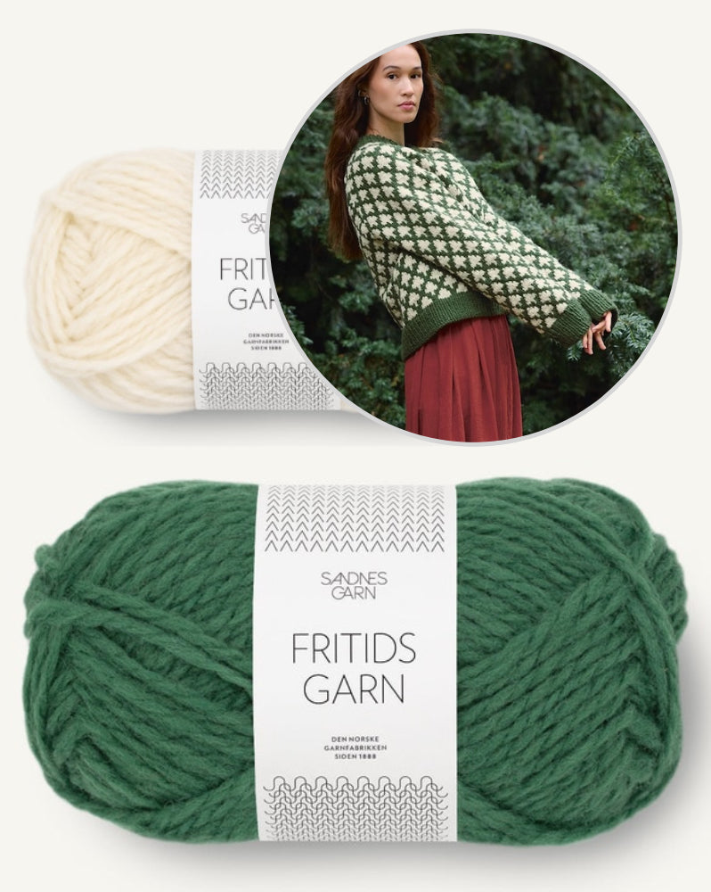 Christmas Tree Sweater | gemütlich weihnachtlich aus Fritidsgarn von Sandnes Garn