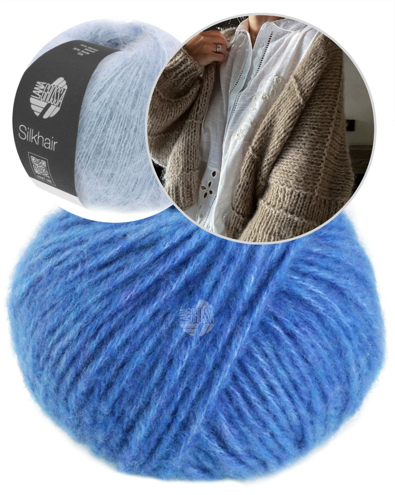 by Onne Chunkline Vest mit Ecopuno Chunky und Silkhair von Lana Grossa 9
