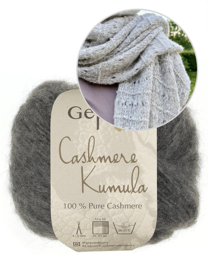 Cirrus Wrap von Rabea von gute-garne mit Cashmere Kumula von Gepard Garn 17