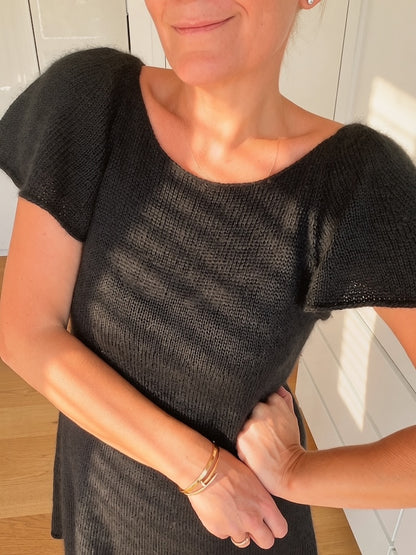 Robe Whisper Dress | robe soyeuse et délicate en Pinta et Mohair Bliss de Pascuali