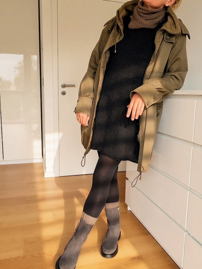 Robe Whisper Dress | robe soyeuse et délicate en Pinta et Mohair Bliss de Pascuali