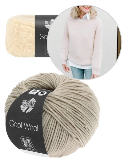 Sinchens Classy Raglan Sweater mit Cool Wool und Setasuri von Lana Grossa 15