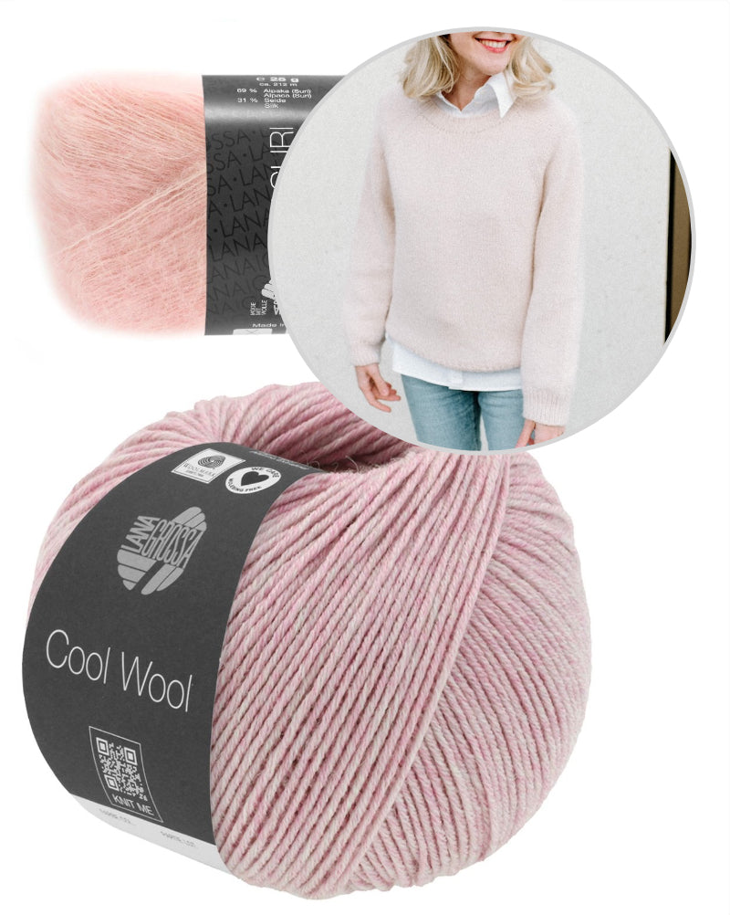 Sinchens Classy Raglan Sweater mit Cool Wool und Setasuri von Lana Grossa 14