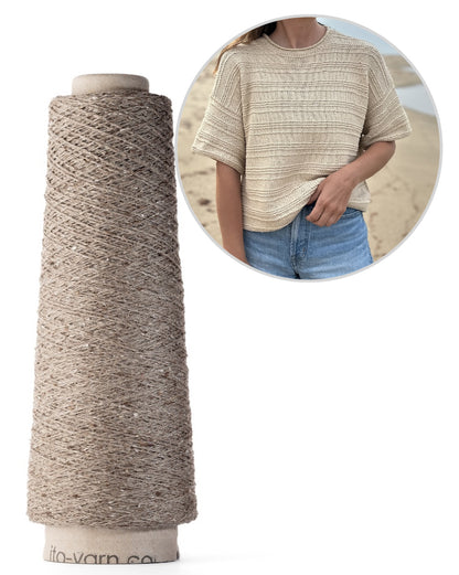 Clay Tee Sweater - ITO Edition | aus Kinu von ITO Yarn