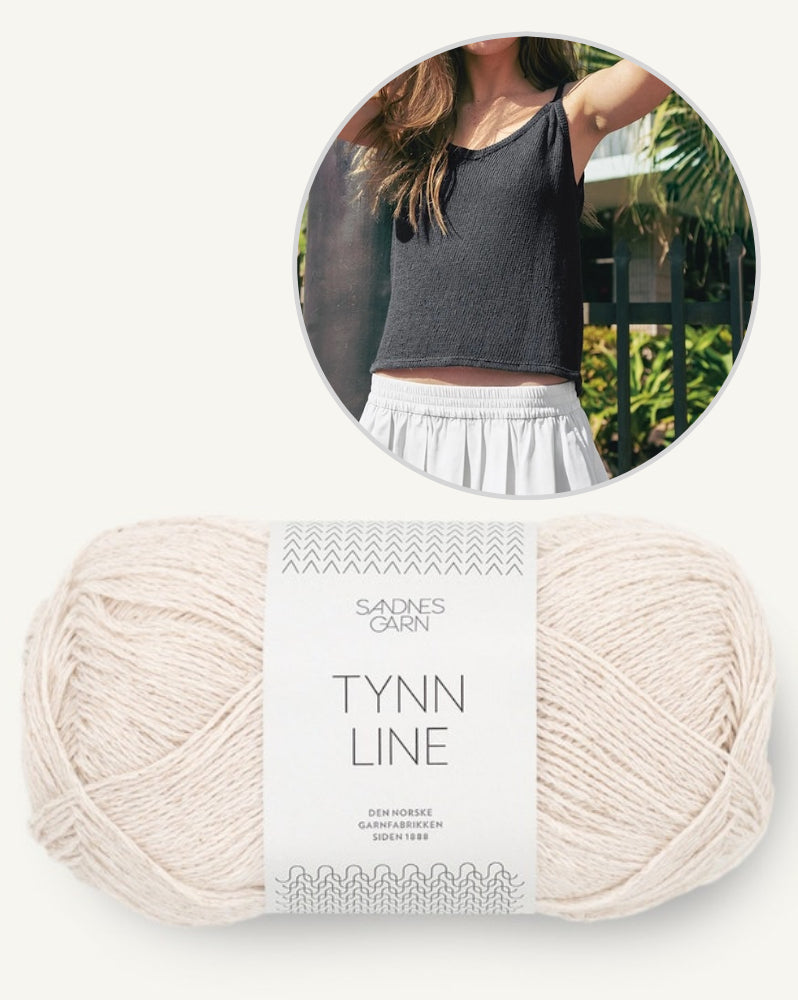 Sandnes 2504 Clementine Top mit Tynn Line von Sandnes Garn 8