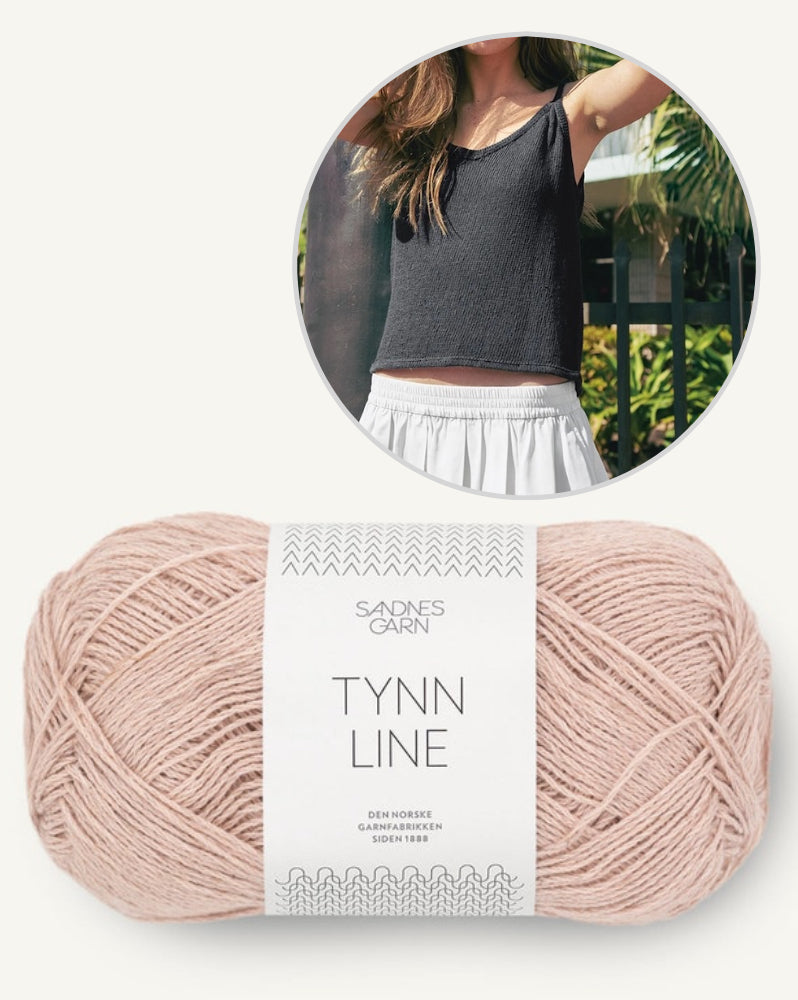 Sandnes 2504 Clementine Top mit Tynn Line von Sandnes Garn 9