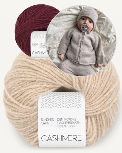 Cleo Baby Set | Geschenkset unglaublich weich aus Cashmere von Sandnes Garn