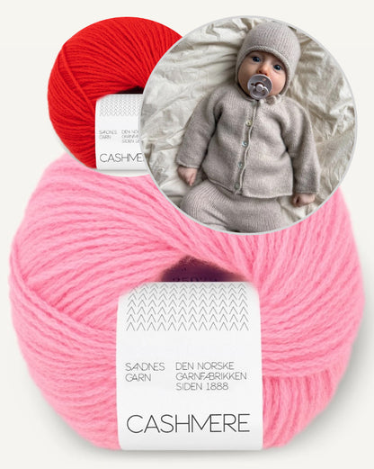 Cleo Baby Set | Geschenkset unglaublich weich aus Cashmere von Sandnes Garn