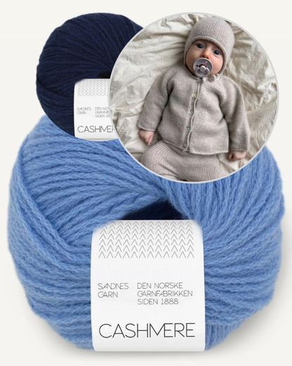 Cleo Baby Set | Geschenkset unglaublich weich aus Cashmere von Sandnes Garn