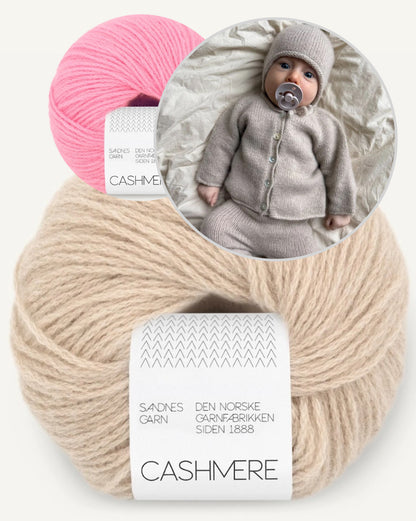 Cleo Baby Set | Geschenkset unglaublich weich aus Cashmere von Sandnes Garn