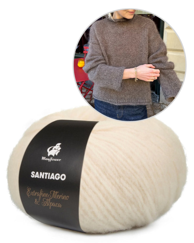 PetiteKnit Cloud Sweater Mayflower Edition mit Santiago 15