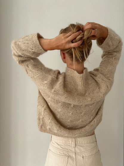 Coco Amour Knitwear Cambersands Sweater mit Tynn Peer Gynt und Tynn Silk Mohair von Sandnes Garn 2
