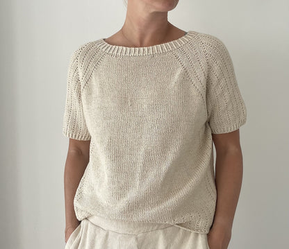 Mia Summer Tee von Coco Amour Knitwear mit Kosho und Kinu von ITO Yarn 2