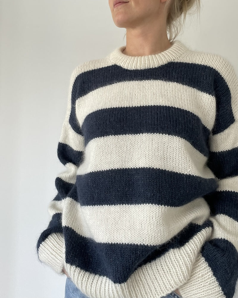 Coco Amour Knitwear Salcombe Sweater aus Double Sunday und Tynn Silk Mohair von Sandnes Garn 1
