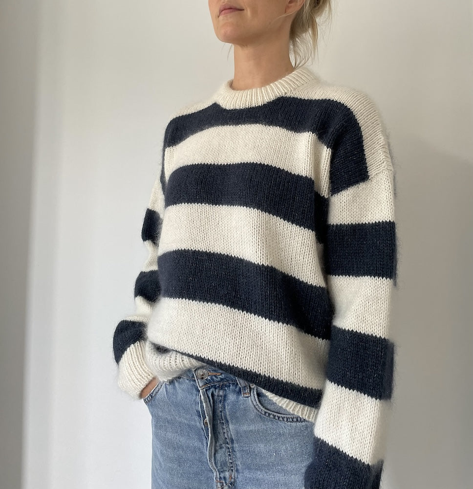 Coco Amour Knitwear Salcombe Sweater aus Double Sunday und Tynn Silk Mohair von Sandnes Garn 3