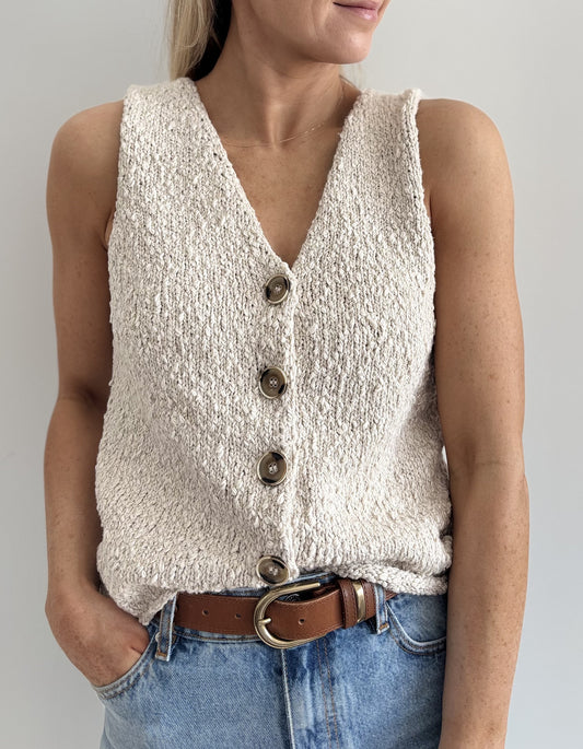 Shoreline Top | beachy Vibes aus Cottonwaves von Gepard Garn