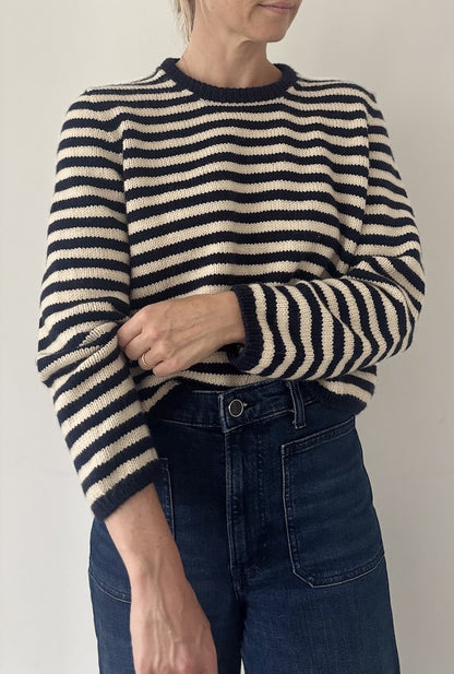 Clovelly Sweater | fantastische Streifen aus Double Sunday von Sandnes Garn