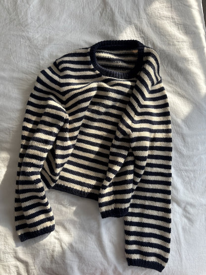 Clovelly Sweater | fantastische Streifen aus Double Sunday von Sandnes Garn