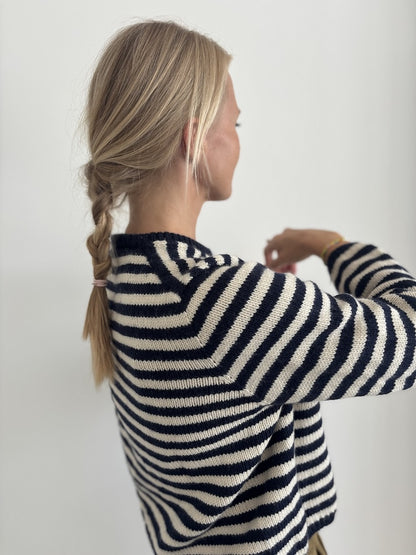 Clovelly Sweater | fantastische Streifen aus Double Sunday von Sandnes Garn