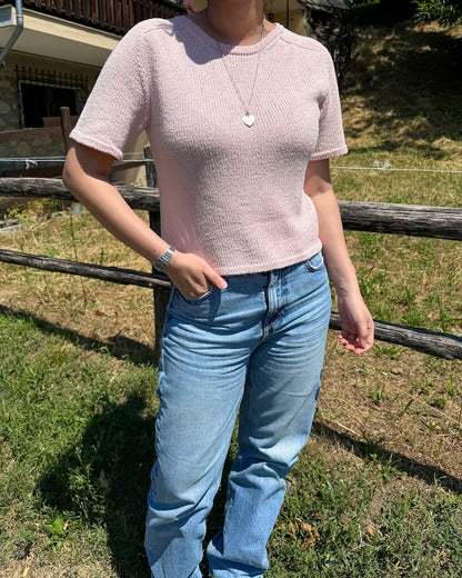 Gaia Tee | super Basic aus Pure Silk von Knitting for Olive