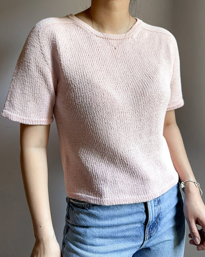 Gaia Tee | super Basic aus Pure Silk von Knitting for Olive