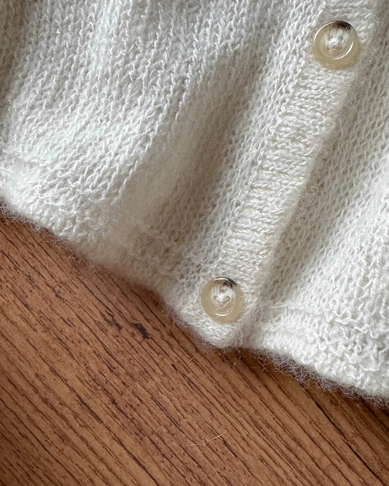 Diane Cardigan von Cookie the Knitter mit Brushlight von Cardiff Cashmere 5