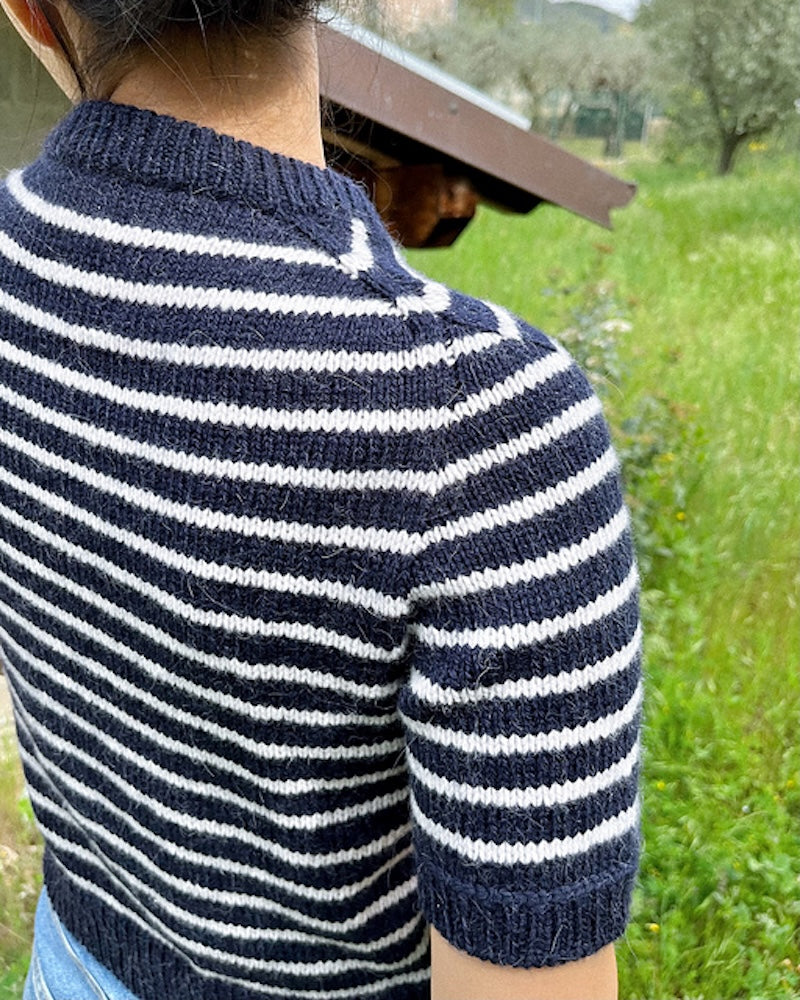 Lucy Streifenshirt mit Heavy Merino von Knitting for Olive 3