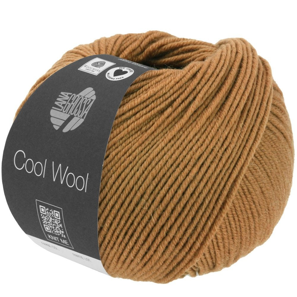 Lana Grossa Cool Wool Farbe karamell melange 1423