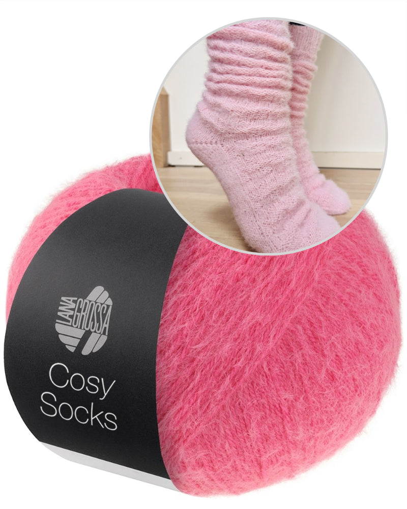 Cosy Wave Socks | dejlig bløde i Cosy Socks fra Lana Grossa