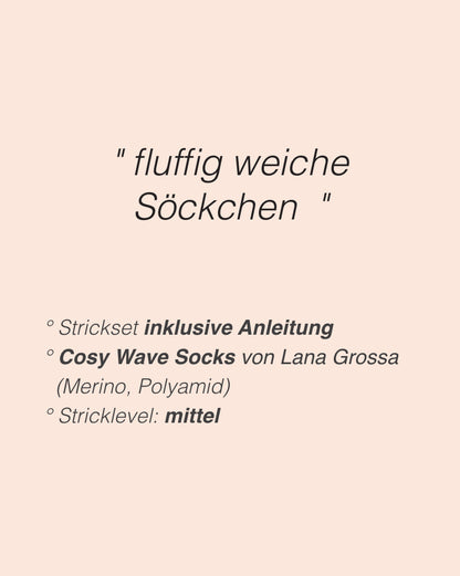 Cosy Wave Socks | kuschelweich aus Cosy Socks von Lana Grossa