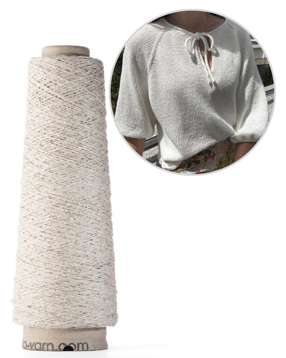 Cosysummer Blouse | lässige Schleifenbluse aus Kinu von ITO Yarn