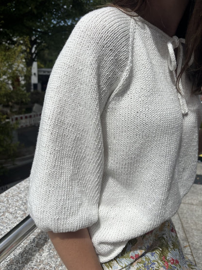 Cosysummer Blouse | lässige Schleifenbluse aus Kinu von ITO Yarn