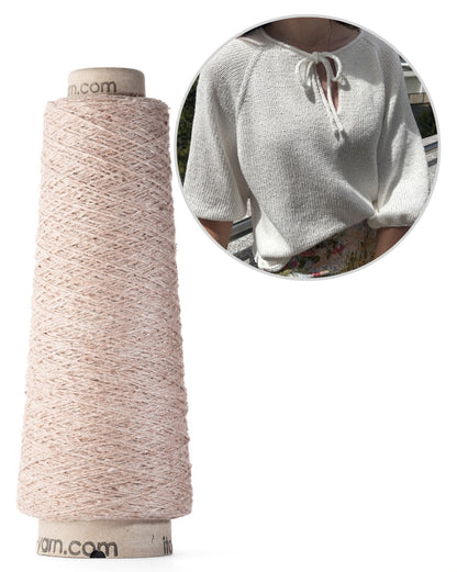 Cosysummer Blouse | lässige Schleifenbluse aus Kinu von ITO Yarn