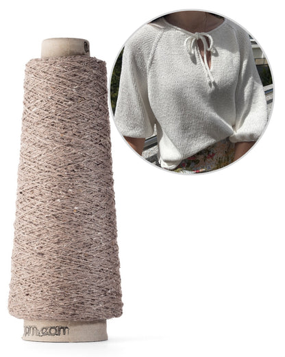 Cosysummer Blouse | lässige Schleifenbluse aus Kinu von ITO Yarn
