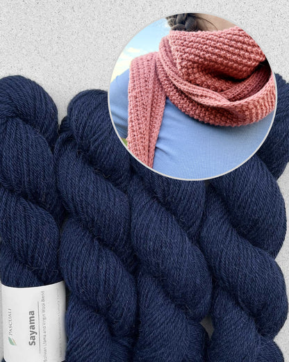 Cozy Pearl Shawl | lässiges Tuch für jeden Tag aus Sayama von Pascuali