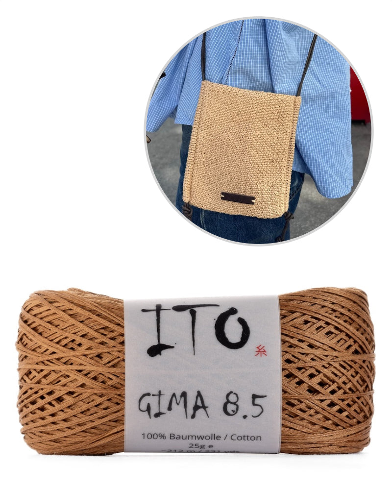 Sienna Bag von PetiteKnit mit Gima von ITO Yarn 12