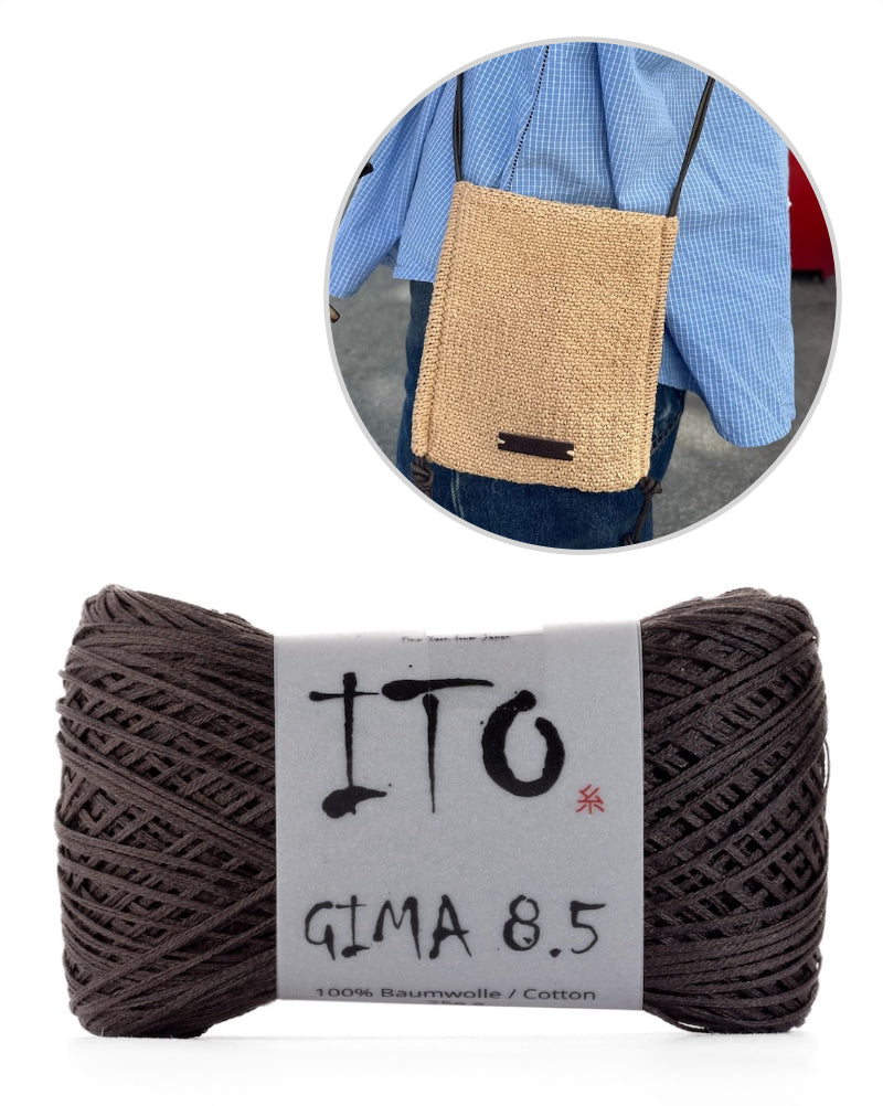 Sienna Bag von PetiteKnit mit Gima von ITO Yarn 17