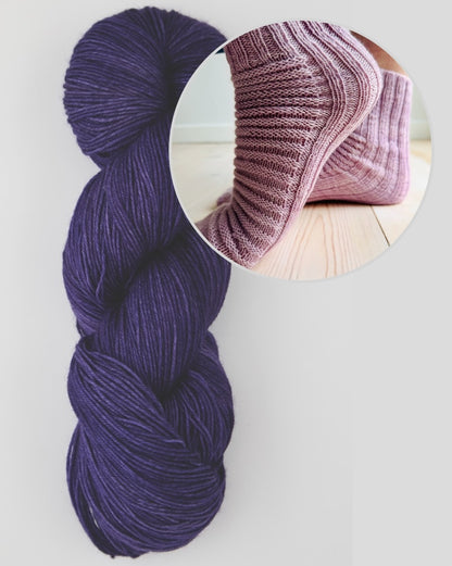 Curly Socks | super einfach mit Terra von Symfonie Yarns