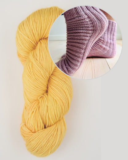 Curly Socks | super einfach mit Terra von Symfonie Yarns