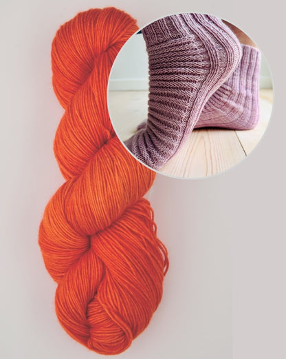 Curly Socks | super einfach mit Terra von Symfonie Yarns
