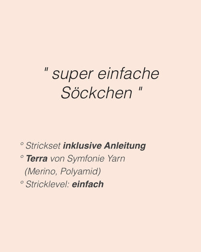 Curly Socks | super einfach mit Terra von Symfonie Yarns