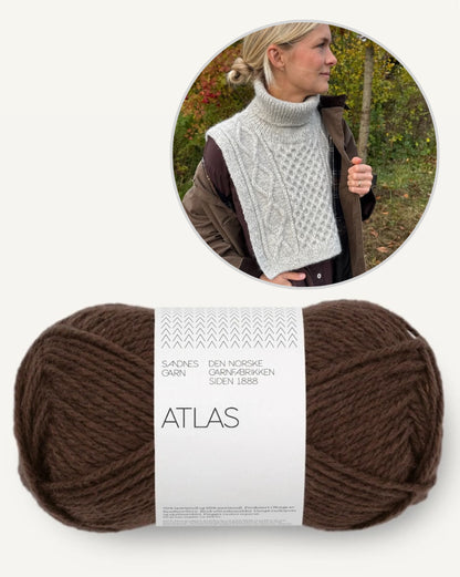 PetiteKnit Dagmar Neck mit Atls von Sandnes Garn 15