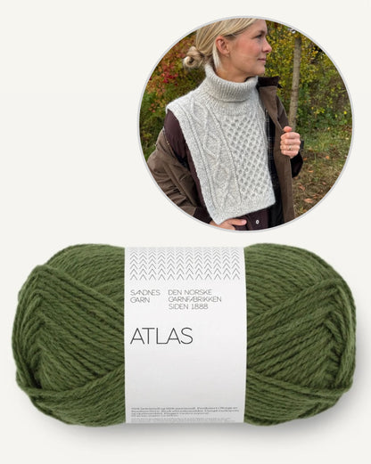 PetiteKnit Dagmar Neck mit Atls von Sandnes Garn 18